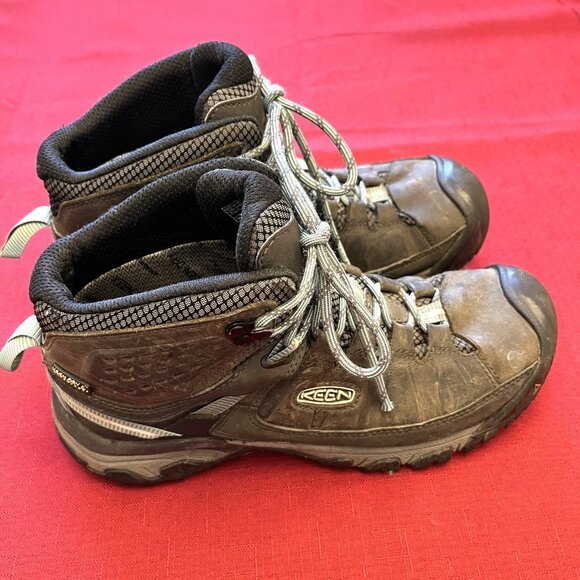 Women's Keen Targhee Brindle/Golden Brown Hiking Boot 1018159 Size 9 - Picture 3 of 9